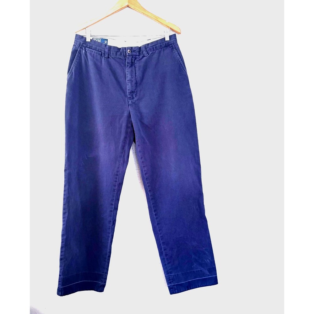 Polo Ralph Lauren Prospect Pants Chino Men's Preppy Newport navy 34/30 classic